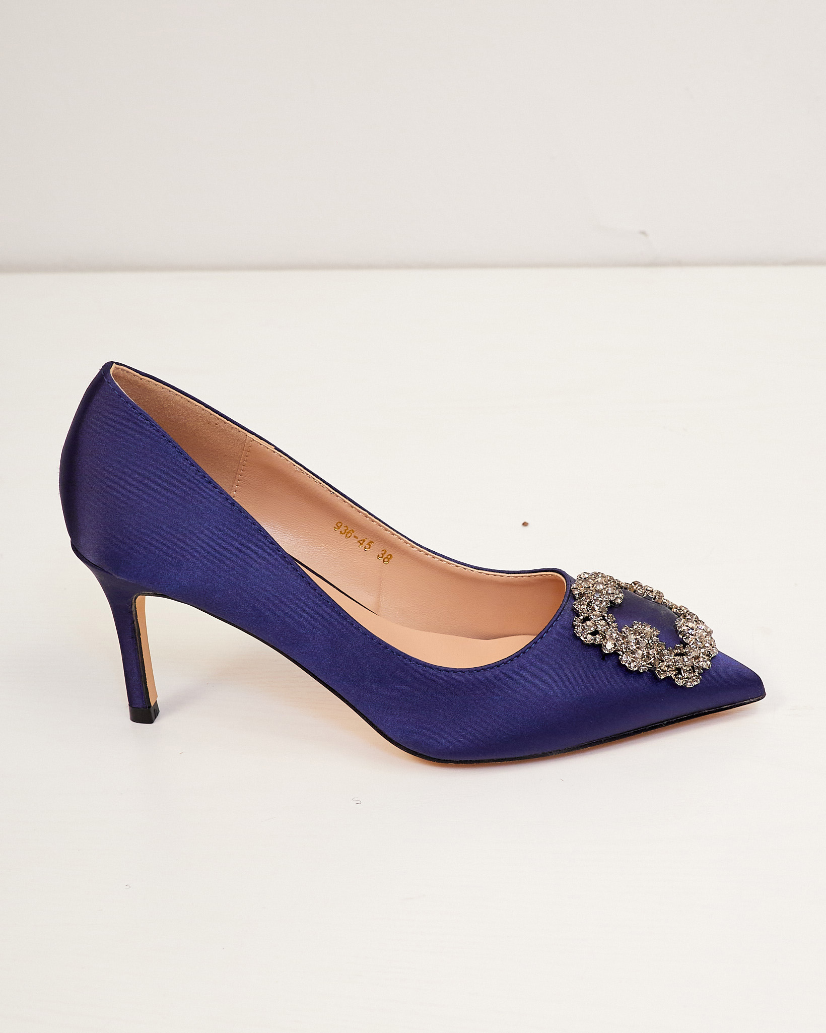 POG NAVY NOLO BUCKLE COURT SHOES Posh Apparels POG NAVY NOLO BUCKLE COURT SHOES Posh Apparels