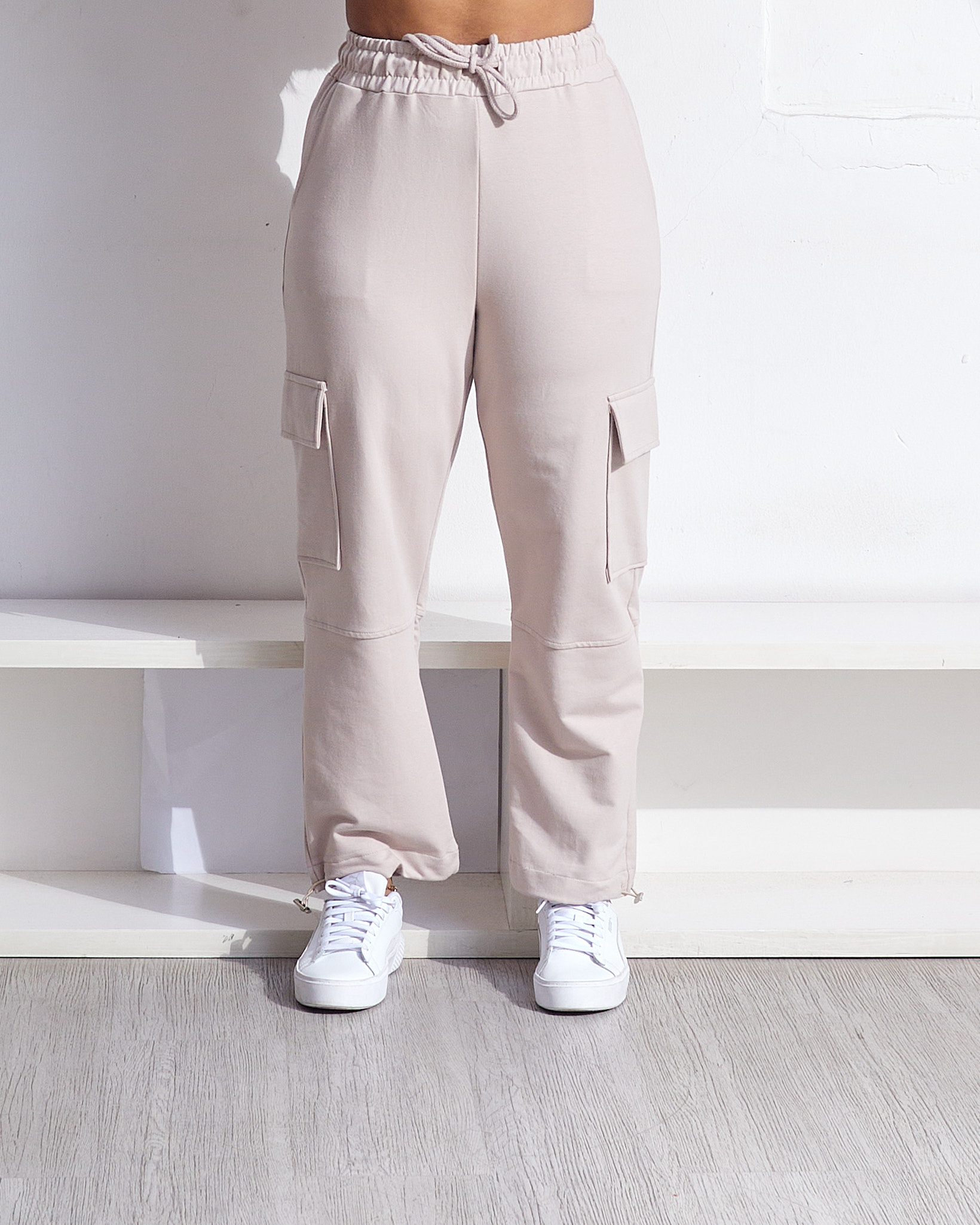 ADORABLE POSH WOVEN CARGO PANTS
