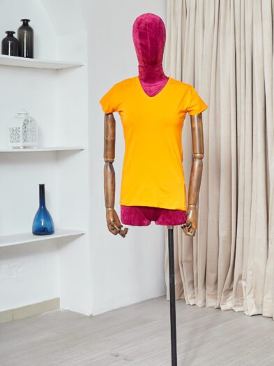 BOZZO MUSTARD VNECK BODYSUIT