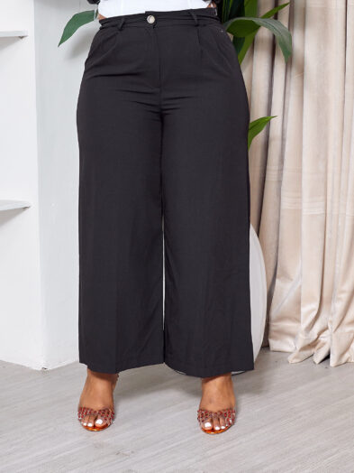 MISSNISS BLACK HIGHWAIST CULOTTES