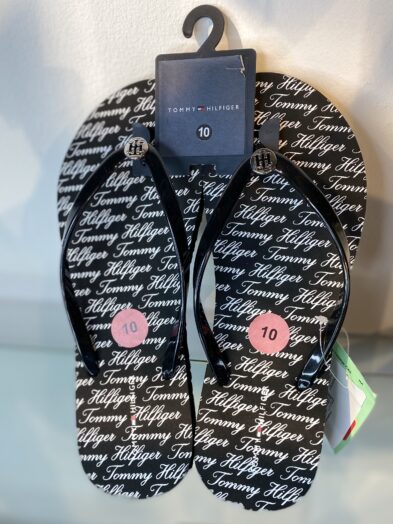 TOMMY HILFIGER RUBBER SLIDES