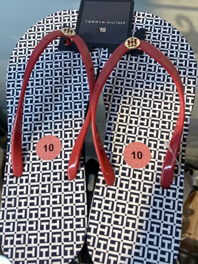 TOMMY HILFIGER RUBBER SLIDES