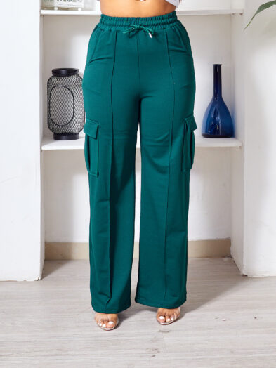 BLUWS GREEN CARGO PANTS