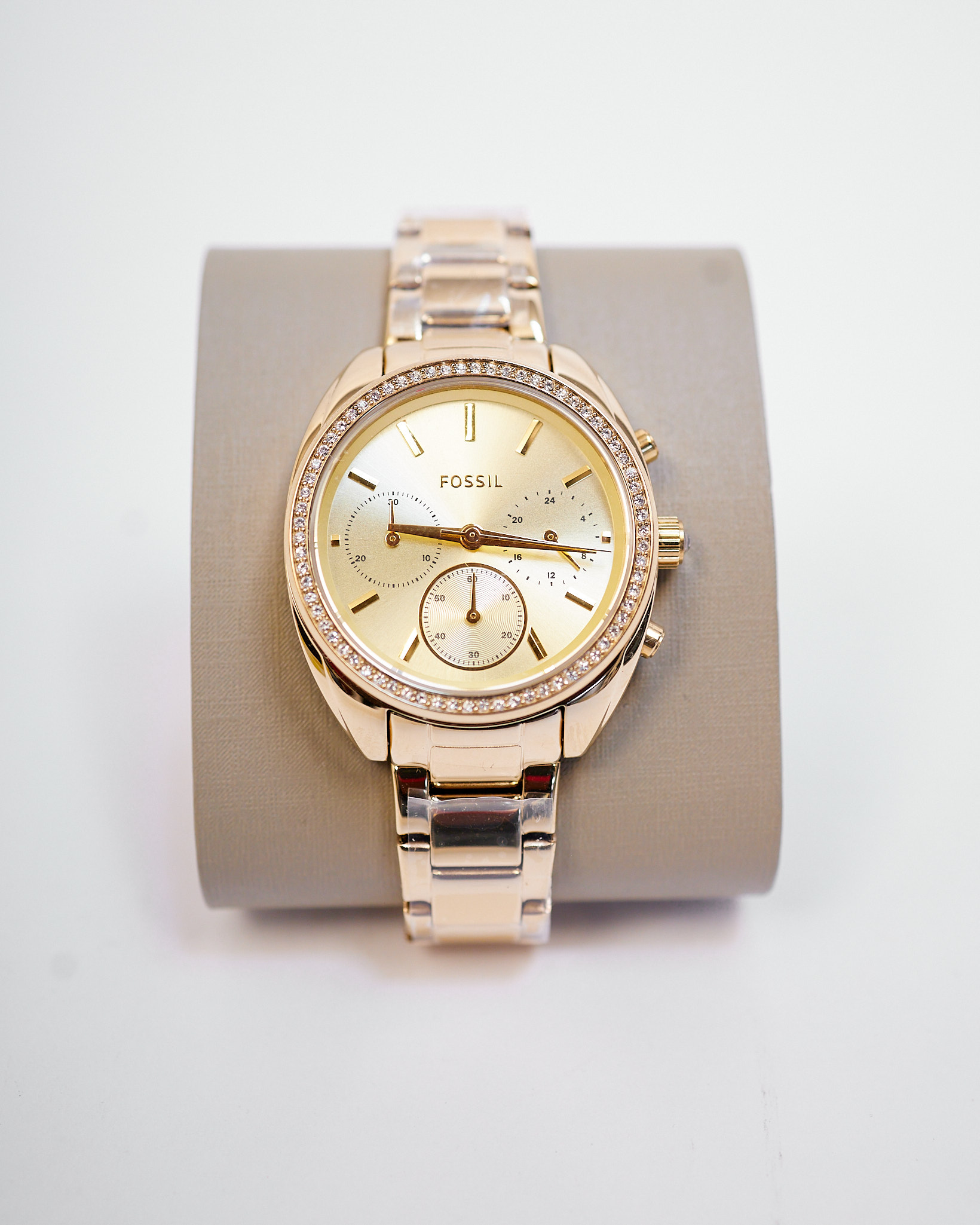 FOSSIL BQ3658 Fossil Vale Collectie Fossil Women's Vale Chronograph Stainless Steel Watch – Club De Mode Vale Roestvrij Staal Horloge Watches For Women