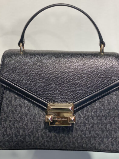 MK MONOGRAM WHITNEY SATCHEL BAG