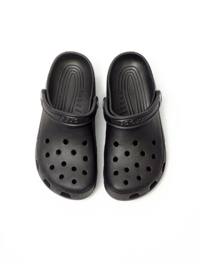 BLACK REGULAR FIT CLOGS CROCS