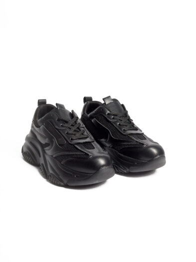 (2FOR60K)POG BLACK LAZER SNEAKERS