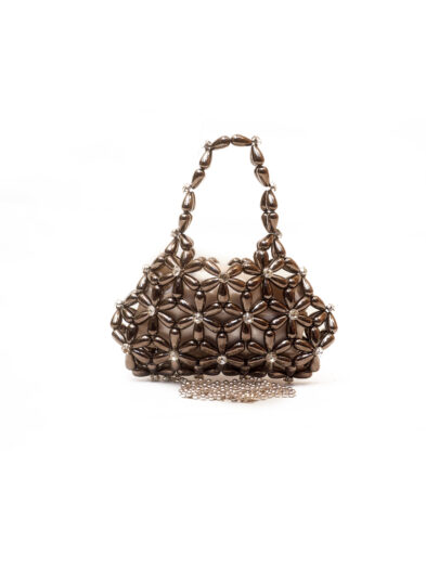 GUN PEARL BEADED PARTY BAG