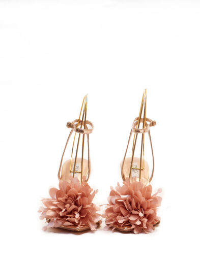 POG 6762-1 ROSE ODUN OLOWO STRAPPY SANDALS