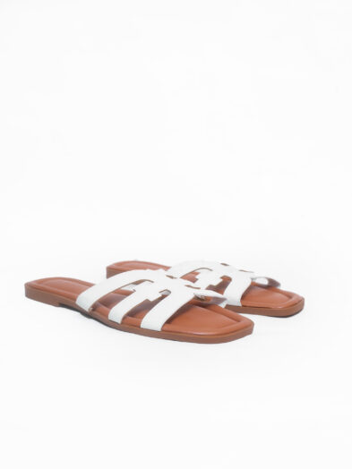 (2FOR25K) PRIMA IVORY SLIPPERS