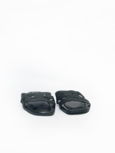 (2FOR25K) PRIMA BLACK SLIPPERS