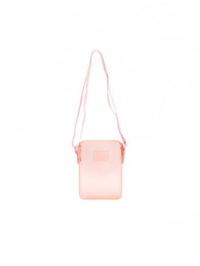 (2FOR20K) MARC ELIZE SALMON CLEAR BEACH PHONE BAG